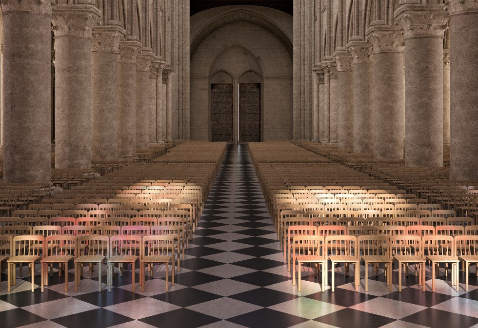 Notre-Dame de Paris : 750 Panoplot© en chêne massif subliment la fabrication des 1 500 nouvelles chaises de la cathédrale